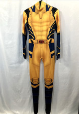 Body Disfraz Wolverine Niños Niños Talla 10-12 Amarillo X-Men