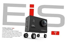  4K 20MP Wi-Fi Action Camera External Microphone Remote Control EIS 