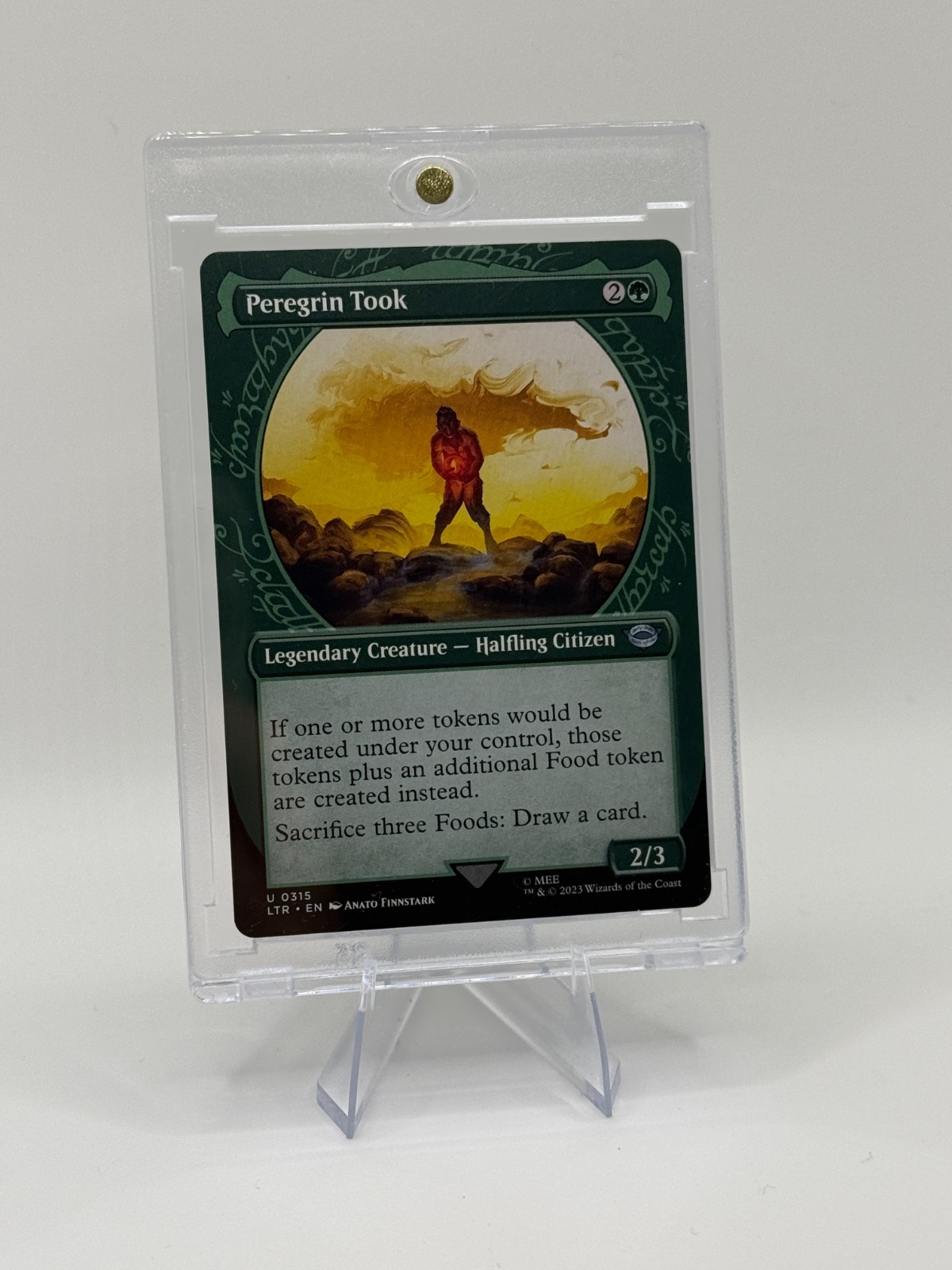 Peregrin Took (Showcase) #315 (NM) Lord of the Rings LTR Magic MTG