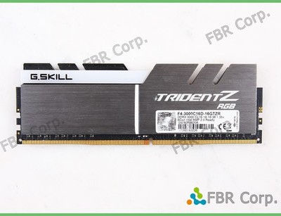 Tested Great 8GB G.Skill TridentZ RGB PC4-24000 DDR4 3000 RAM F4-3000C16D-16GTZR