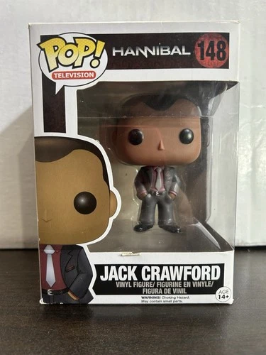 Jack Crawford - Hannibal - Television Vaulted Funko Pop 148 With Protector