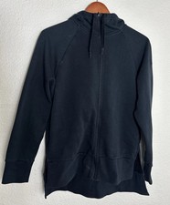 Nike Dri-FIT Women's Full-Zip Training Hoodie Black Size XS CD8799-010