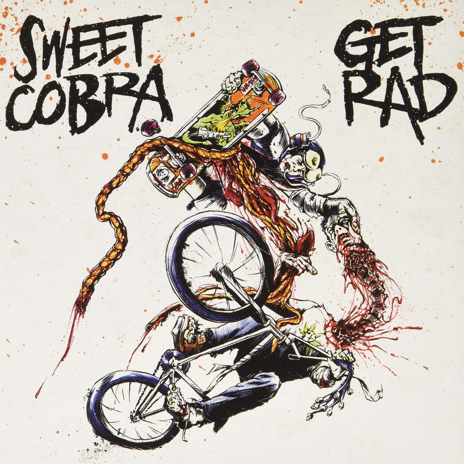 Sweet Cobra/Get Rad Split (Color) (Vinyl LP) 7" Single
