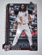 2025 Topps Flagship James Wood Rookie/RC Companion Card Image Variation #CTC-8