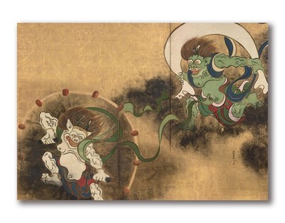 Art Poster  World Masterpiece Ogata Kōrin Wallpaper Poster Art Print Rinpa Japan