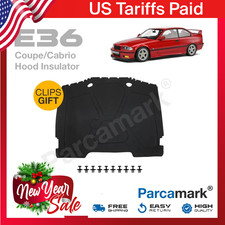 BMW E36 Coupe Cabrio Motorhaube Isolierung Pad mit Clips - 1990-1999