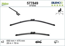 VALEO Wischblatt Scheibenwischer SILENCIO FLAT BLADE SET 577849 f�r BMW OPEL G30