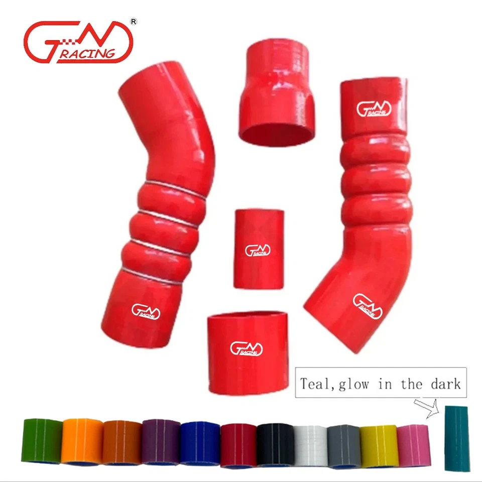 Fit Audi TT 8J 2.0 TFSI TURBO Silicone Boost Intercooler Hose Pipe Kit 4-Plyer - Изображение 3 из 4