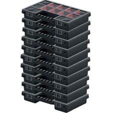 10er Set Kistenberg Sortimentskasten Nors Organizer Sortierbox Kleinteilemagazin
