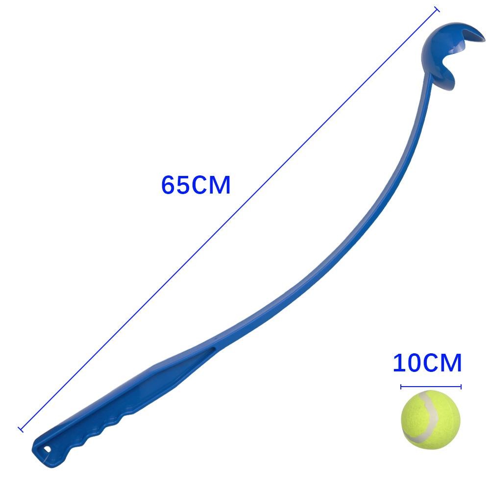 2 x 65CM DOG BALL LAUNCHER THROWER PET TRAINING FETCH RETRIEVE CHUCKER ...