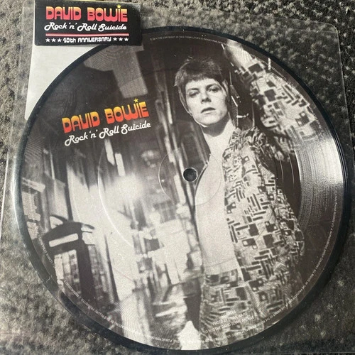 David Bowie - Rock 'n' Roll Suicide Ltd 7" PIC DISC .  New & Sealed 2014 RSD