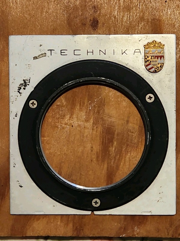 Linhof Lensboard Technika I II III Copal size 2 shutter.
