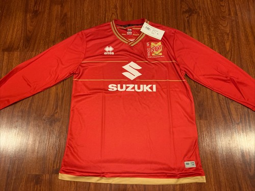 2019-20 Errea MK Dons SET Men’s Away Long Sleeve Soccer Jersey Extra Large XL