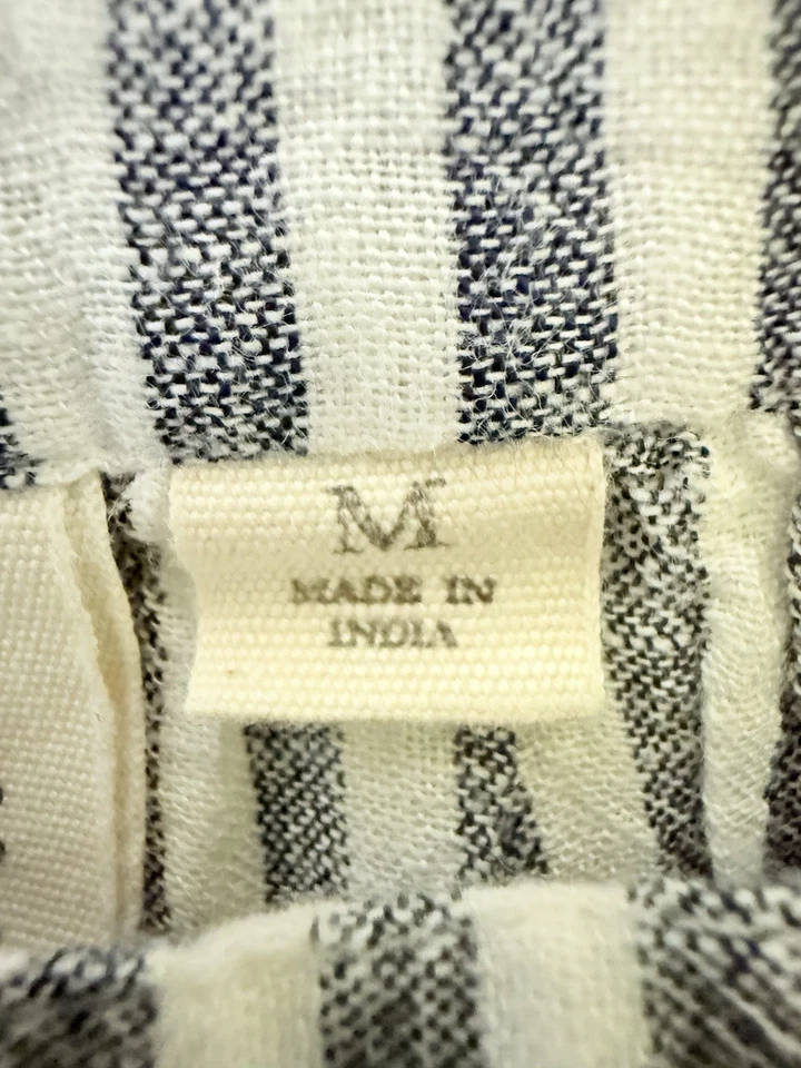 Top corto STUDIO WEST para mujer junior con volantes manga corta cuello cuadrado GRIS/BLANCO mediano Foto 4 de 4