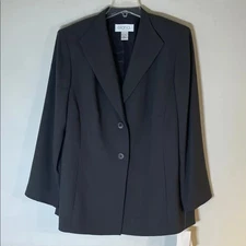 Elana by Tanner 100% Wool Two-Button Single Breast Blazer. 14. NWT.