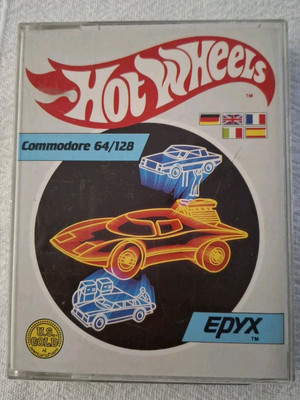 Hot Wheels Commodore 64 Spiel von Epyx / US Gold C64 C128