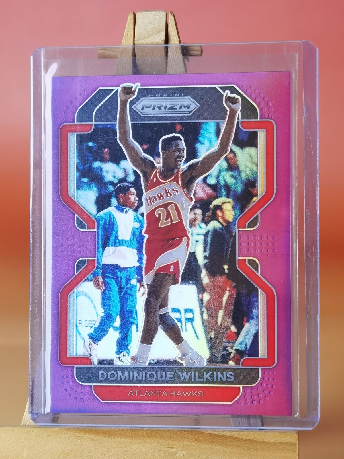 2021-22 PRIZM PURPLE PRIZM DOMINIQUE WILKINS  /99