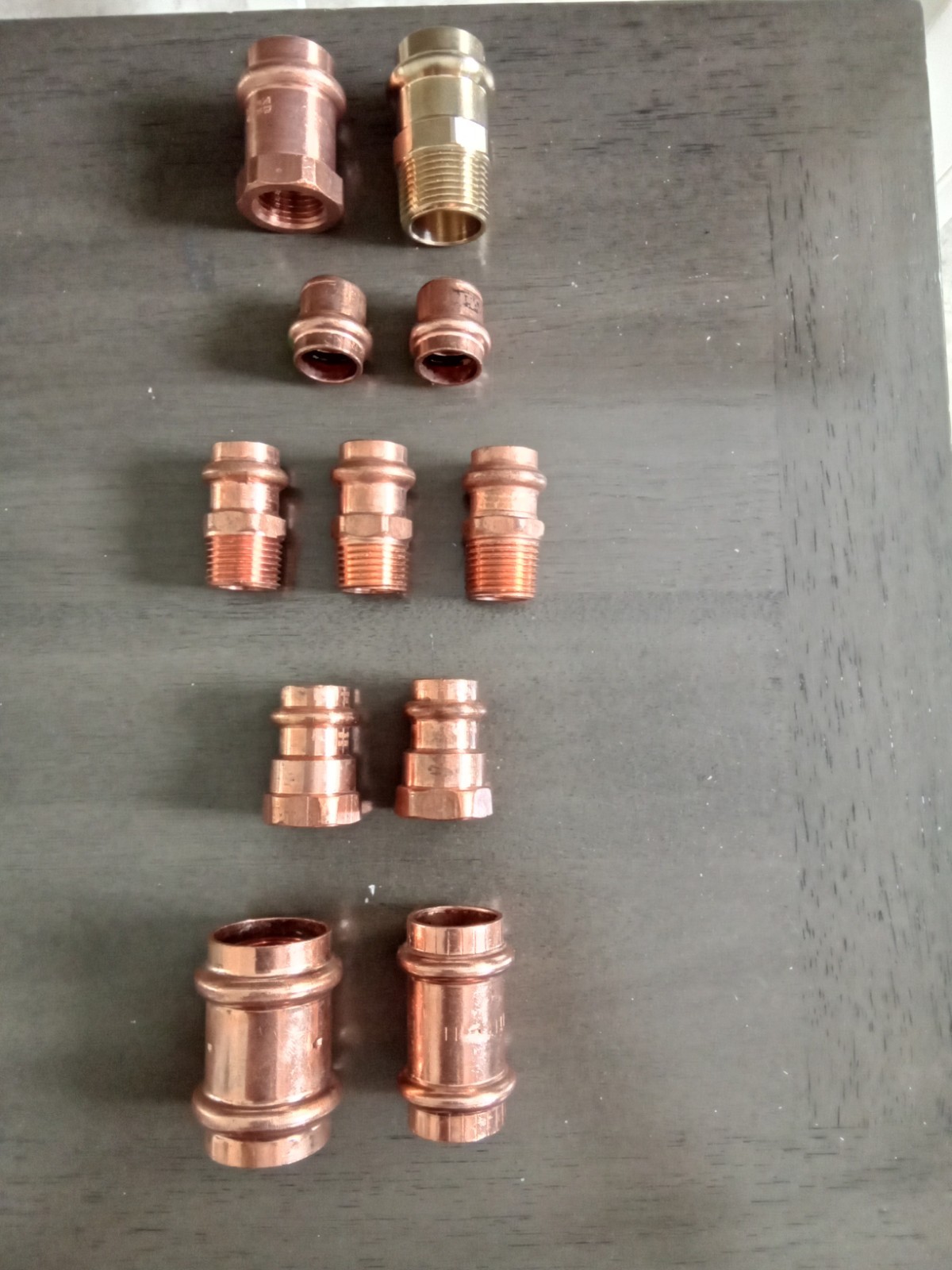 NEW MISC PROPRESS FITTINGS ( SEE PICTURES)