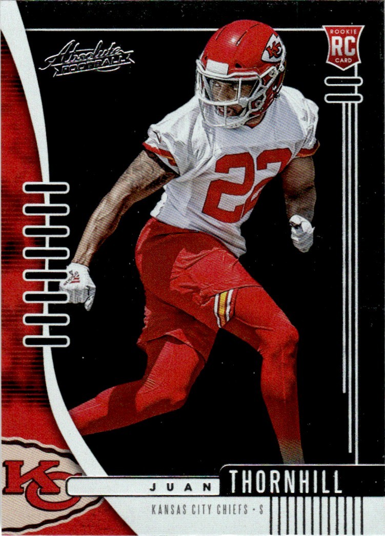 2019 ABSOLUTE JUAN THORNHILL RC #164 RC KANSAS CITY CHIEFS 812