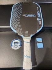 Enhance EPP Turbo Widebody Pickleball Paddle Raw Carbon Fiber 16mm Foam Core