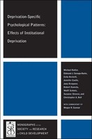 Michael J Rutter (U. A.) | Deprivation-Specific Psychological Patterns | Buch