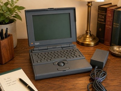 Apple Macintosh PowerBook 170 M5409 Vintage 1991 Laptop Untested Parts Repair