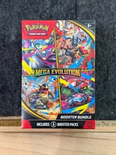 Pokemon TCG Mega Evolution Booster Bundle Box 6 Packs Factory SEALED NEW