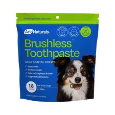 Ark Naturals Brushless Toothpaste Dog Dental 12 Ounce Pack of 1 , Green