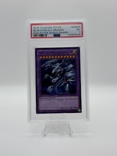 Yu-Gi-Oh TCG Blue-Eyes Solid Dragon EN025 Duelist Rivals Ultra Holo PSA 7 1st Ed