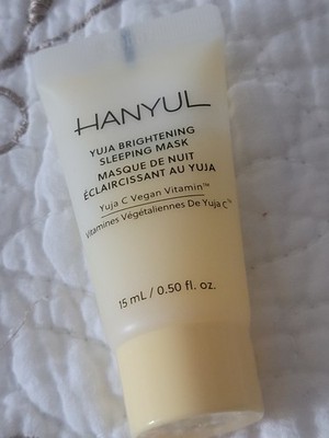 Hanyul Yula Brightening Sleeping Mask New Sealed 0.5oz 15ml Travel Size 