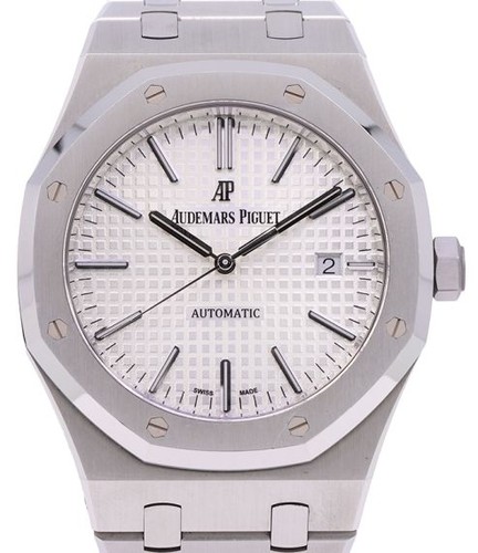 Audemars Piguet Royal Oak Selfwinding White Dial Bracelet 15400ST