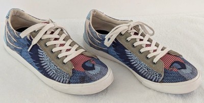 Inkkas Bald Eagle Low Top Sneaker Canvas Men's 10 Woman's 12