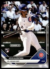 2025 Topps Now Kevin Alcantara #OD-208 Rookie Road to Opening Day Cubs PR: 1,089