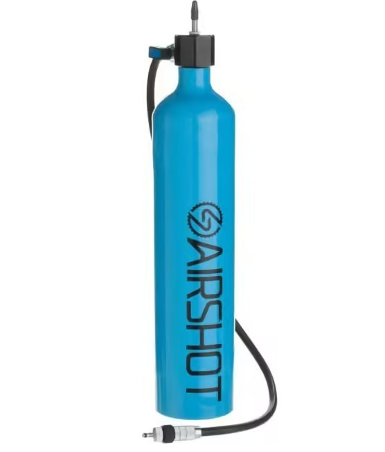 Réservoir haute pression Tubeless Airshot avec adaptateur pompe à pied