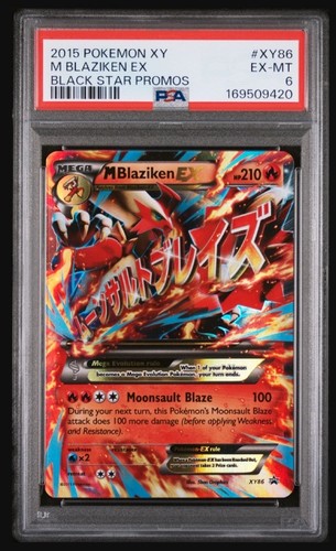 M Blaziken-EX graded PSA 6 for sale on eBay