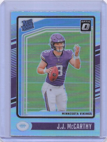 2024 Donruss Optic #235 J.J. McCarthy Holo