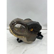 Jurassic World Chomp n Roar Tyrannosaurus Rex Mask Brown T-Rex Electronic Toy