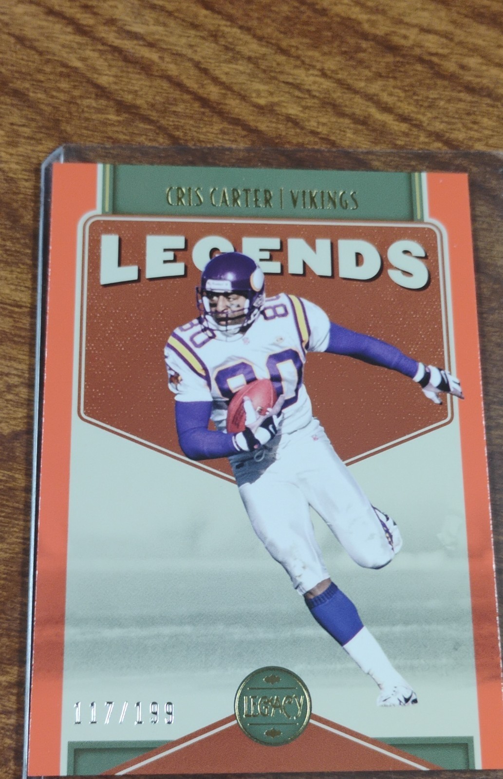 2022 Panini Legacy - Legends Cris Carter #109 Orange /199