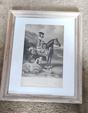 MORNING RIDE. Engraved For Godey's Lady's Book By William Humphreys. DOG, HORSE