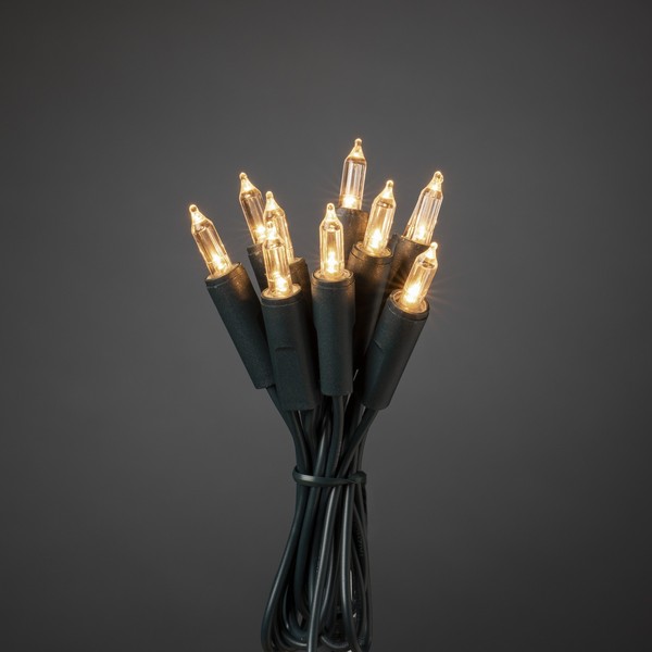 Konstsmide Weihnachtsbeleuchtung LED Mini-Lichterkette 50 WarmweißE Dioden-image