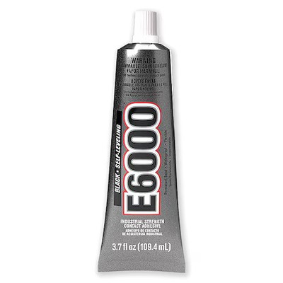 Eclectic Products 800631 Construction Adhesive, E6000 Series, 3.7 Fl Oz, Tube