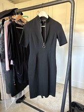 GUCCI F/W 2014 BLACK ZIP UP DRESS XS UK 4 - 6 US 0 - 2