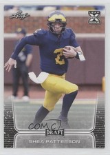 2020 Leaf Draft Shea Patterson #54 01w7