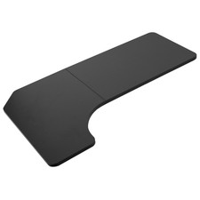 VIVO Black 58 x 35 inch Reversible Corner Tab...
