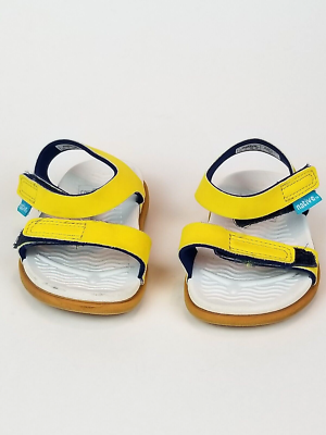 Native Kids Unisex Charley Toddler Yellow Sandals Size C4 | eBay