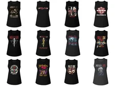 Pre-Sell Motley Crue Rock Music Licensed Ladies Women's Muscle Tank Top Shirt 