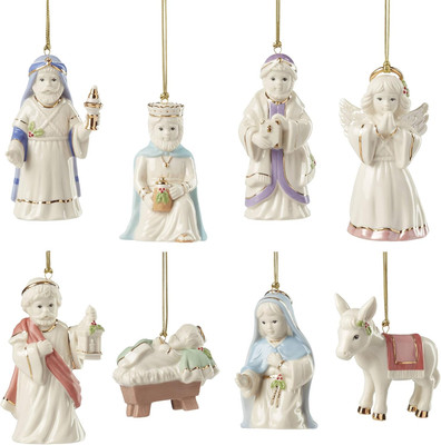896533 First Blessings Nativity 8-Piece Ornament Set