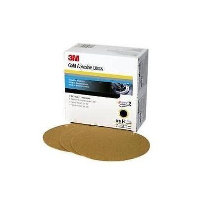 3M 00975 216U Series Abrasive Discs, 6 Inch, P320 Grit, Gold, 100 Discs - Picture 2 of 2