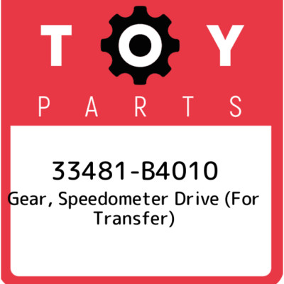 33481-B4010 Toyota Gear, speedometer drive (for transfer