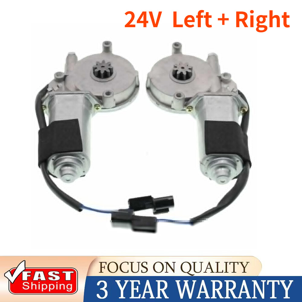 24V Right+Left Power Window Regulator Motor For Isuzu Elf NKR NPR